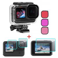 ✅ Hülle für GoPro Hero 10/9+Filter / Étui étanche GoPro Hero