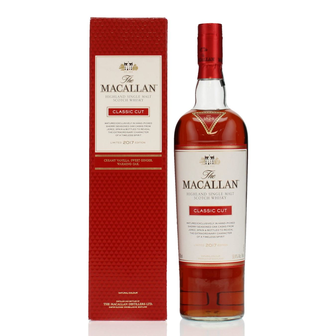 Macallan Bevande alcoliche: Macallan Classic Cut 2017 Release – Nuovo e nell'imballaggio originale da Bouveret venduto da Exclusive_Spirits