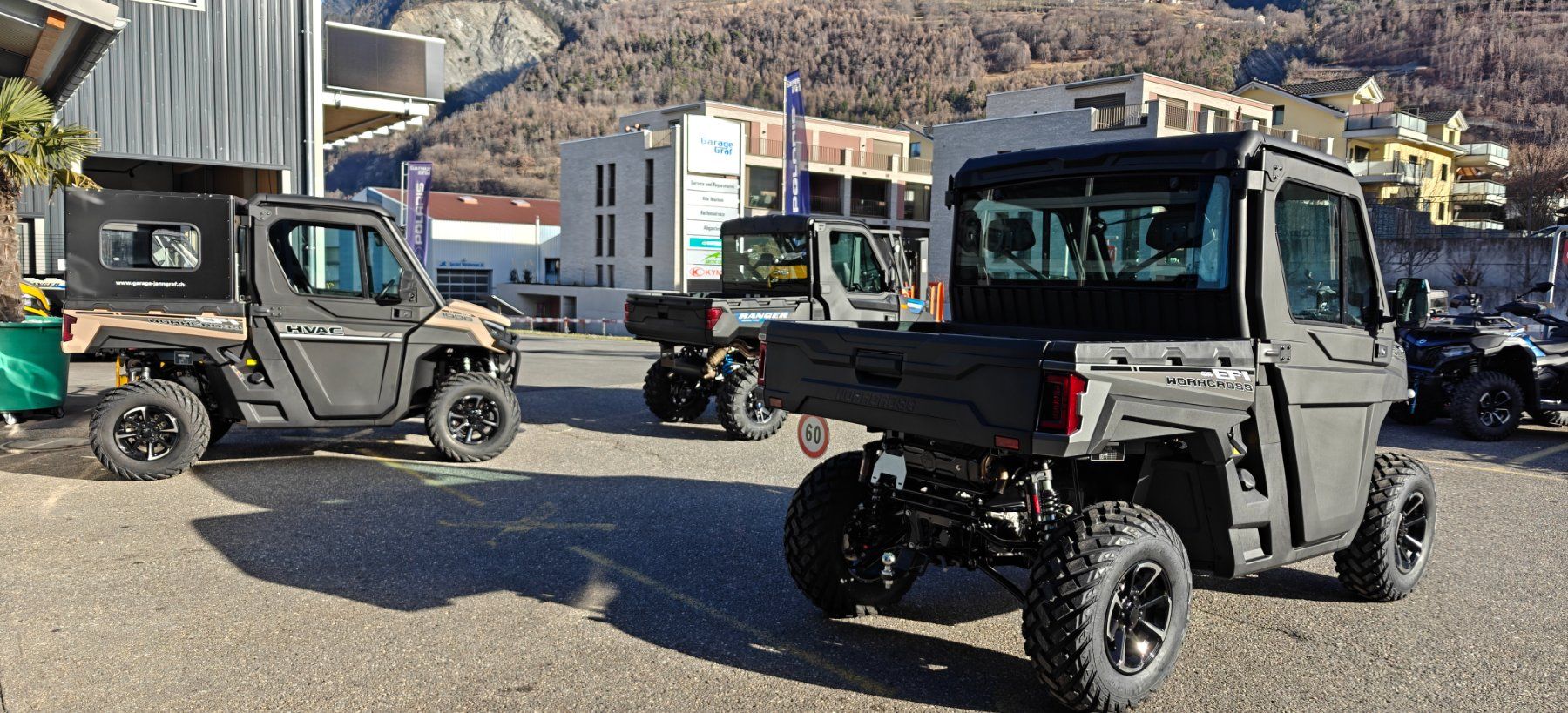 Polaris Quads: Aodes Workcross 1000 – D'occasion à Trimmis par 0004 5