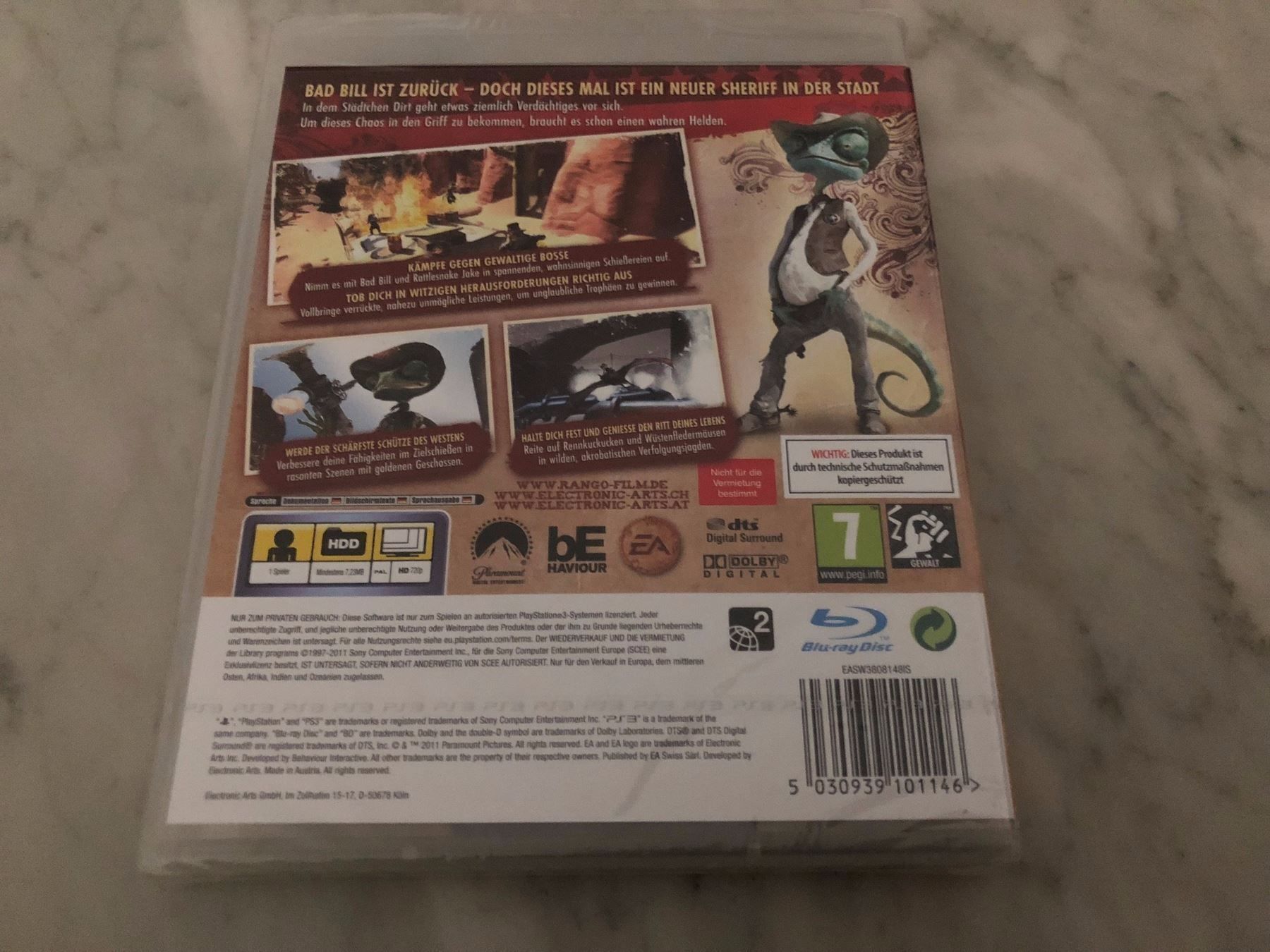 Sony Spiele: RANGO FABRIKNEU UND EINGESCHWEISST – Neu und originalverpackt aus hägendorf von twilightprincess 1