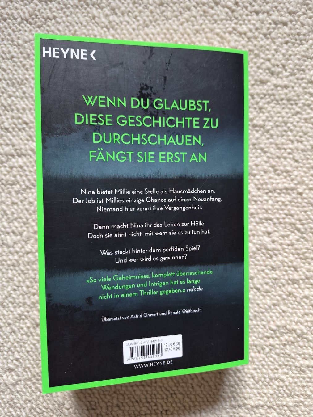 Bücher: Thriller - Wenn sie wüsste – Gebraucht aus Lauterbrunnen von MassimoNr.01 1