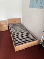 Bettgestell mit Lattenrost 90cm
