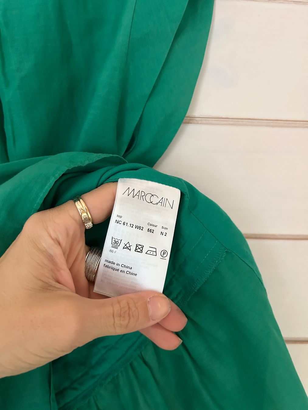 Marc Cain Top: Marc Cain Cotton Silk Top - Gr. 2 – Usato da Illnau venduto da Monkky 5