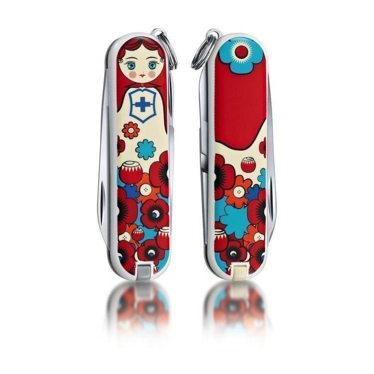 Victorinox Coltelli tascabile: Victorinox Classic Matrioshka LE 2013 – Nuovo e nell'imballaggio originale da Genève venduto da clos-mogador2001 2