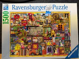 Ravensburger Puzzle 1500 / Bastelregal / No.163120