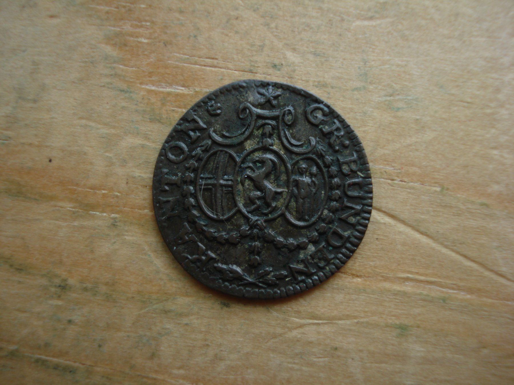 Alle Münzen: (S) Graubünden Sechstelbatzen 1820 SS-VZ – Gebraucht aus Erlach von Net-Coins