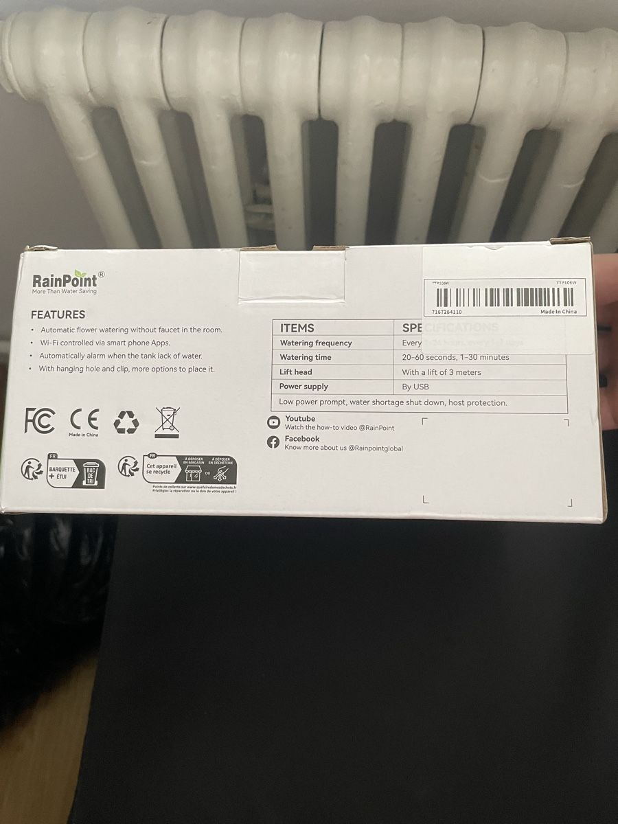Sistema di controllo: RainPoint automatik bewasserung wifi system – Nuovo e nell'imballaggio originale da Adliswil venduto da Martina.Zelenakova 3