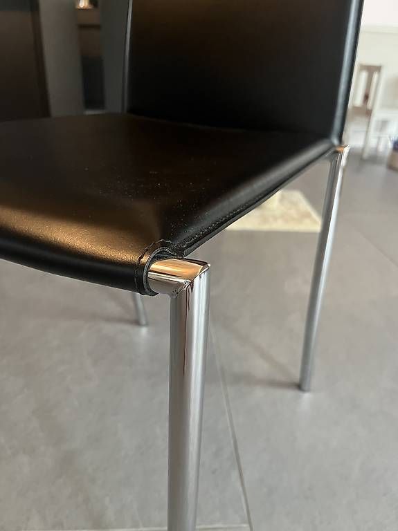 Interio Stühle: 6 Interio Loop Lederstühle  guter Zustand – Gebraucht aus Horgen von fab_8vh7 3
