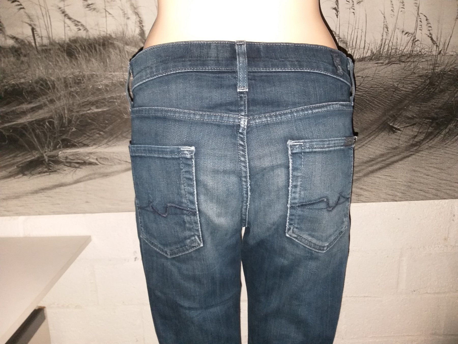 Mankind Jeans: 7 FOR ALL MANKIND Jeans "slimmy" taille / Grosse 30 – Gebraucht aus Cossonay-ville von Super-Price-Quality 7