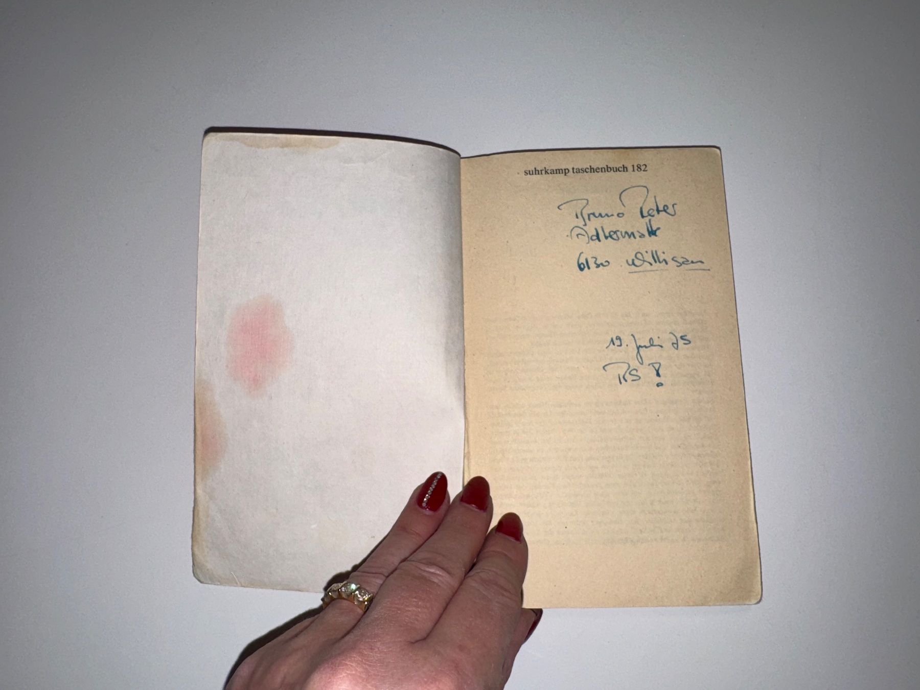 Libri: BUCH: Hermann Hesse, Siddhartha – Usato da Grosswangen venduto da Second_hand_paradise 1