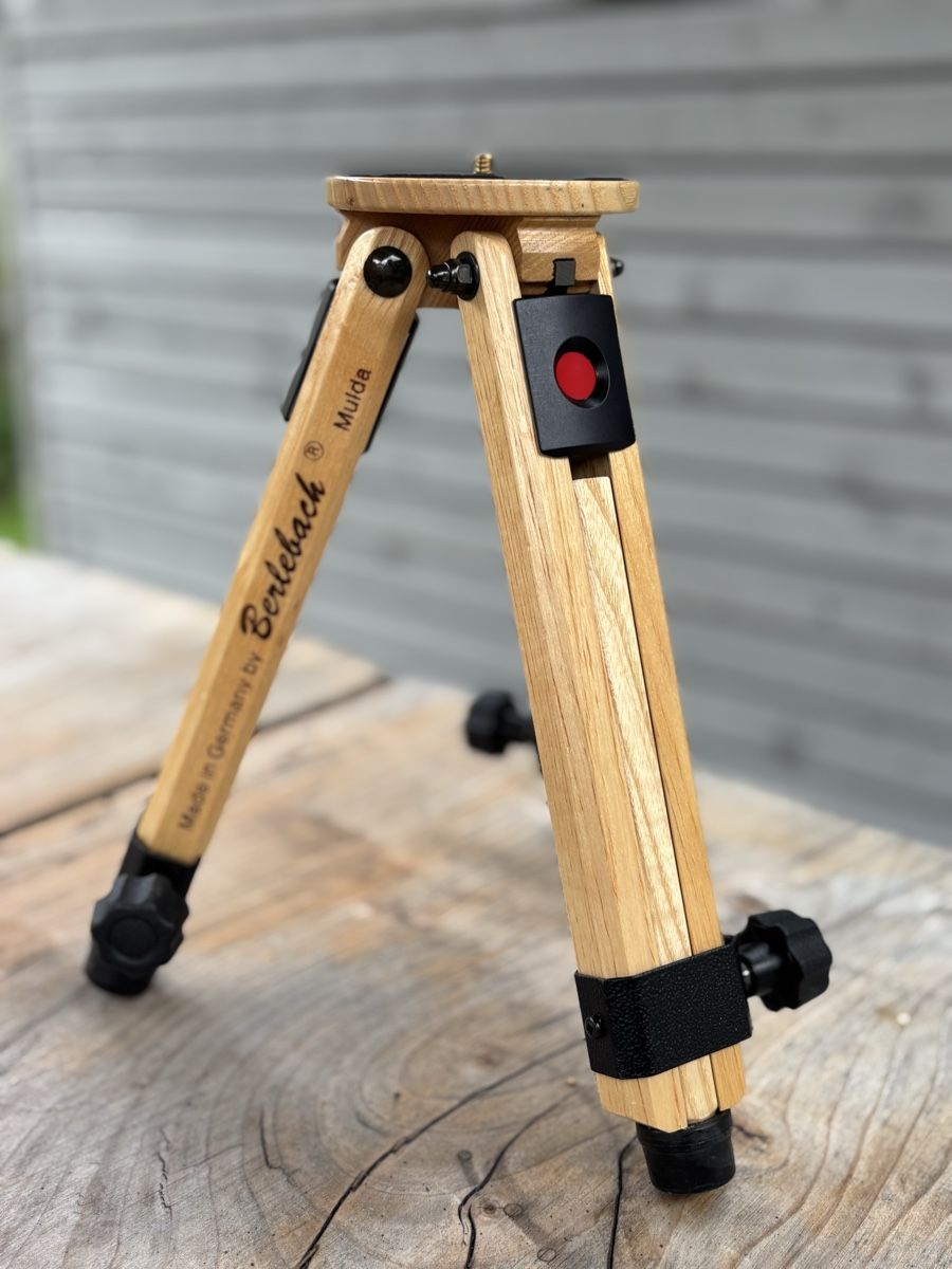 Berlebach Treppiedi & Teste: Berlebach Mini Stativ Holz – Nuovo (secondo la descrizione) da Würenlos venduto da Ashley24