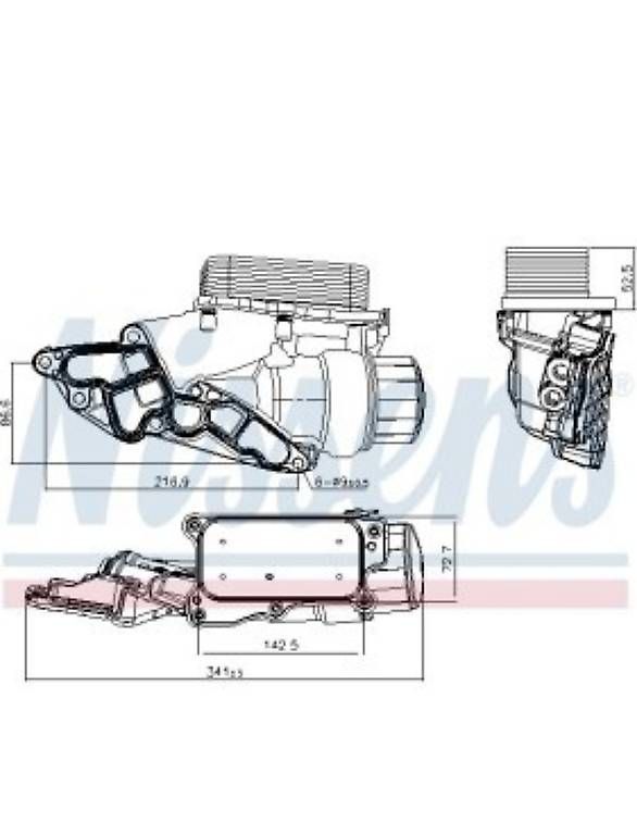 Mercedes-Benz Toutes les pièces auto: Ölfiltergehäuse - Neu – Neuf avec emballage d'origine à Dübendorf par .rossi.