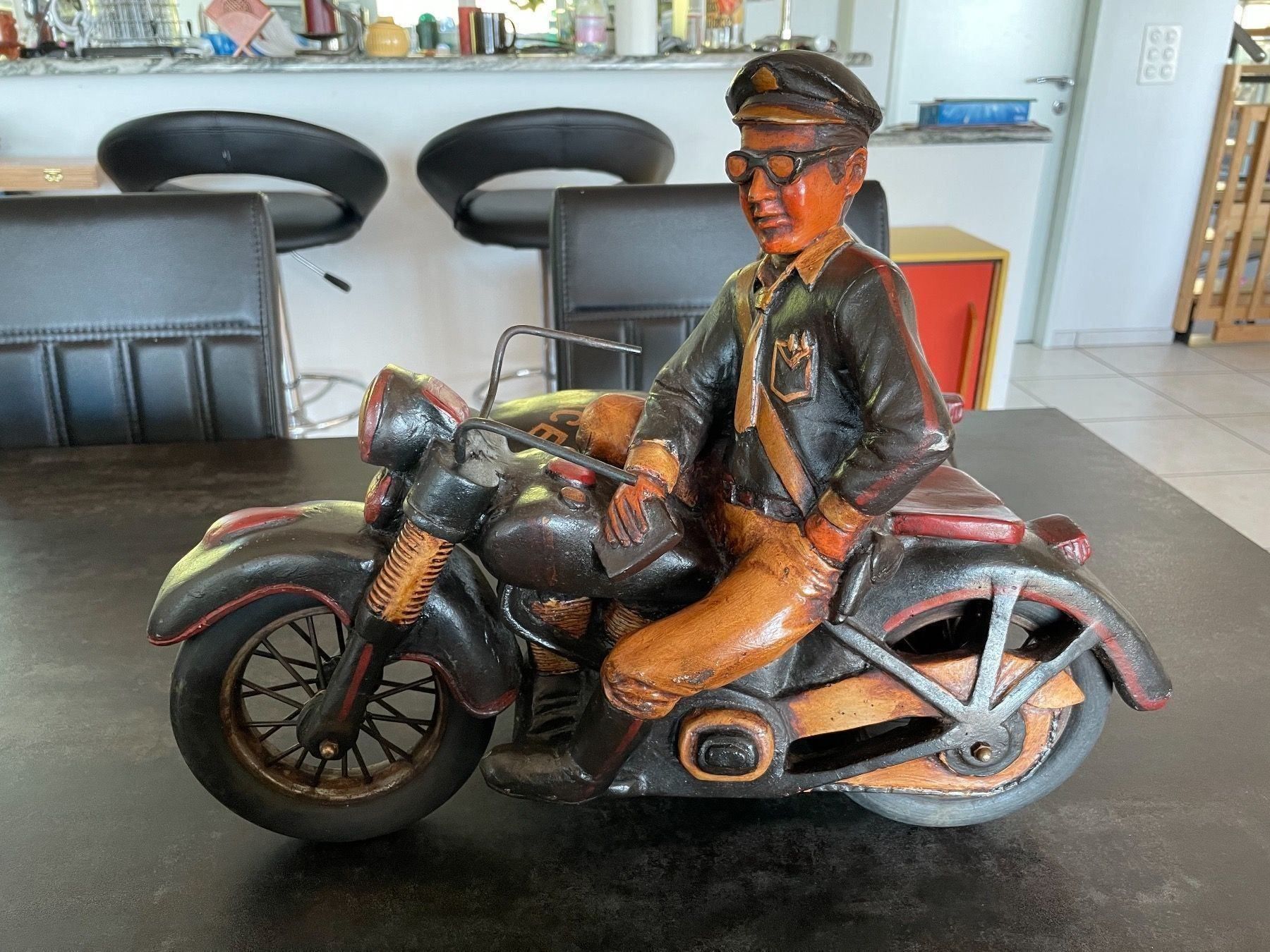 Sculture & Statue: Statue Figurine Harley-Davidson Side-Car – Usato da Vallamand venduto da Bricbracbroc82 4