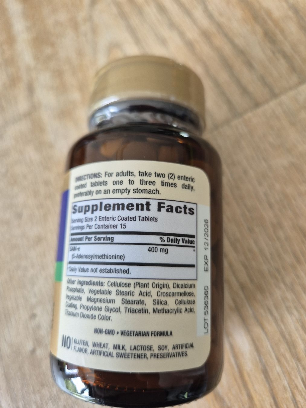 Cibi & Specialità: SAM-e 200mg, 30 Tabletten, Nahrungsergänzung – Usato da Seedorf UR venduto da Carmena3 1