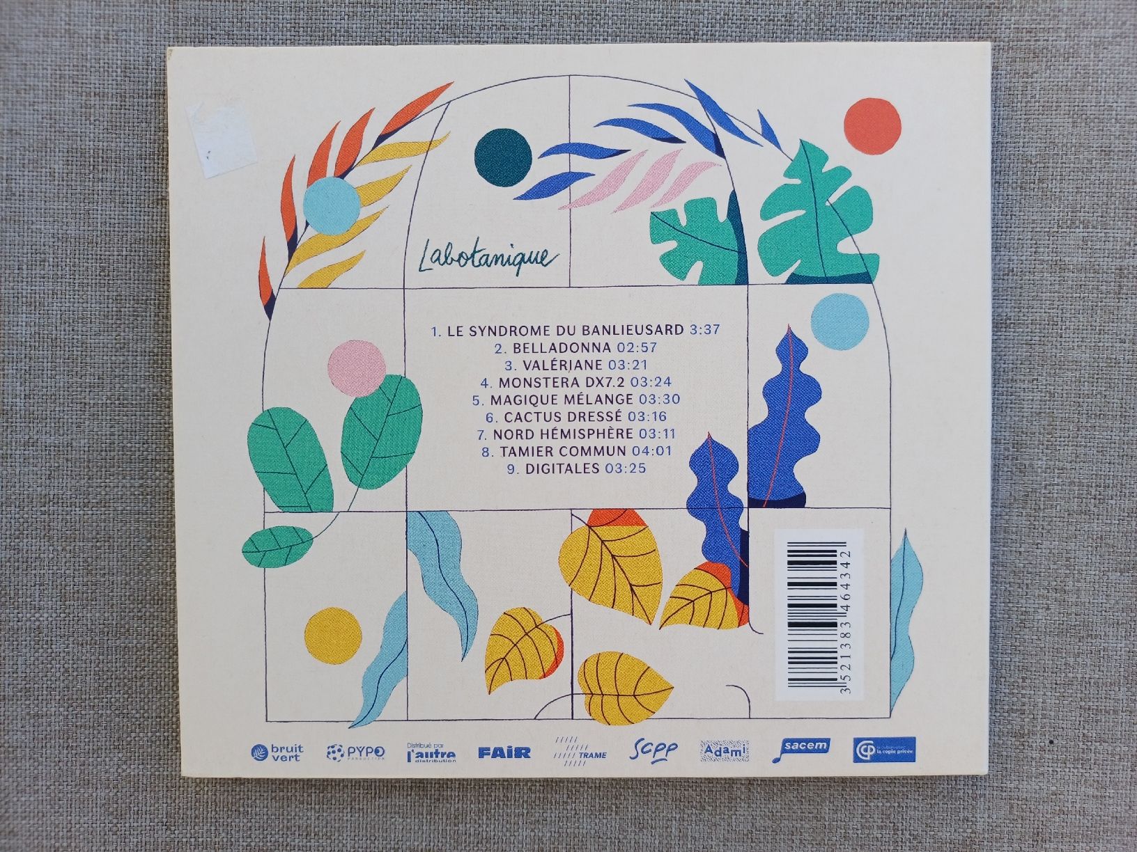 CD: Labotanique "Expressions végétales" CD digipack – Nuovo (secondo la descrizione) da Begnins venduto da Drastic-Sound 1
