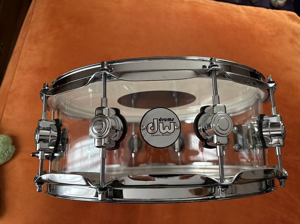 Strumenti musicali: DW Design 14"x06" Acryl Snare – Usato da Hämikon venduto da Spot3 3