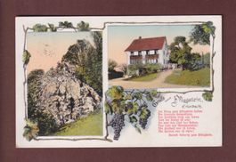Gruss vom PFLUGSTEIN-ERLENBACH - 1915