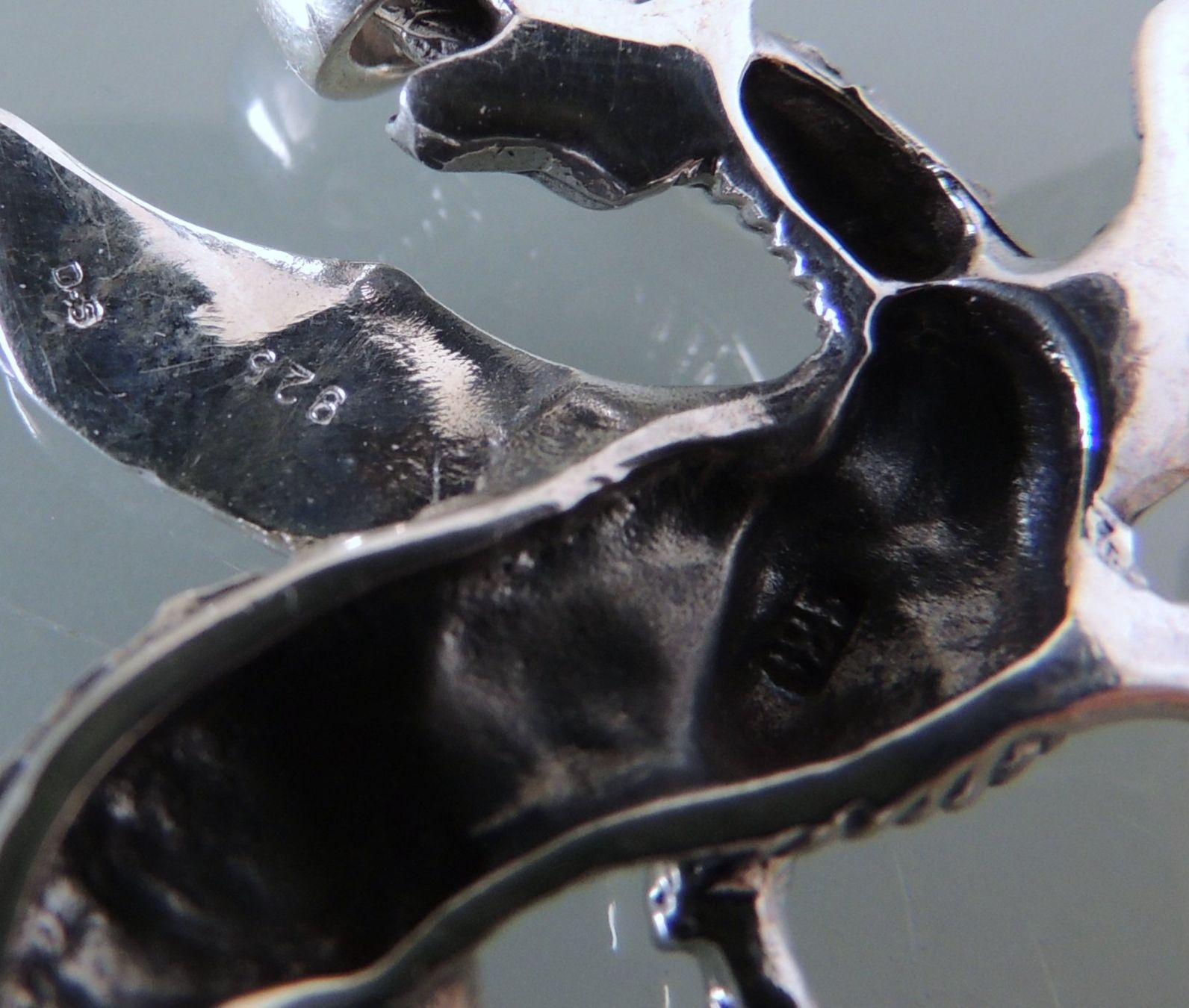 Ciondoli: Silber 925 Anhänger 45 mm Drache – Nuovo (secondo la descrizione) da Waldenburg venduto da schaller707 7