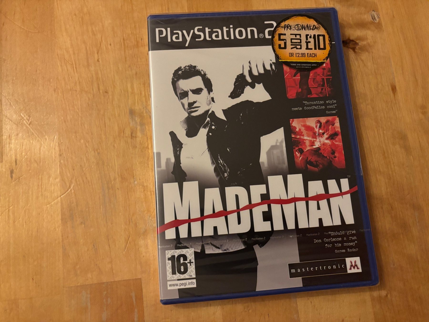 Giochi: Made Man (NEU) – Nuovo e nell'imballaggio originale da Frenkendorf venduto da gelbeZinnie 1