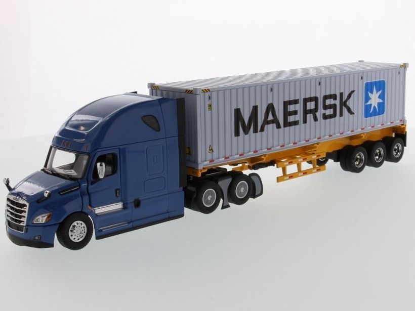 Caterpillar Modellbausätze & Standmodelle: DieCast Masters 71048 Freightliner blau – Neu (gemäss Beschreibung) aus Dagmersellen von FBM-Bacheli