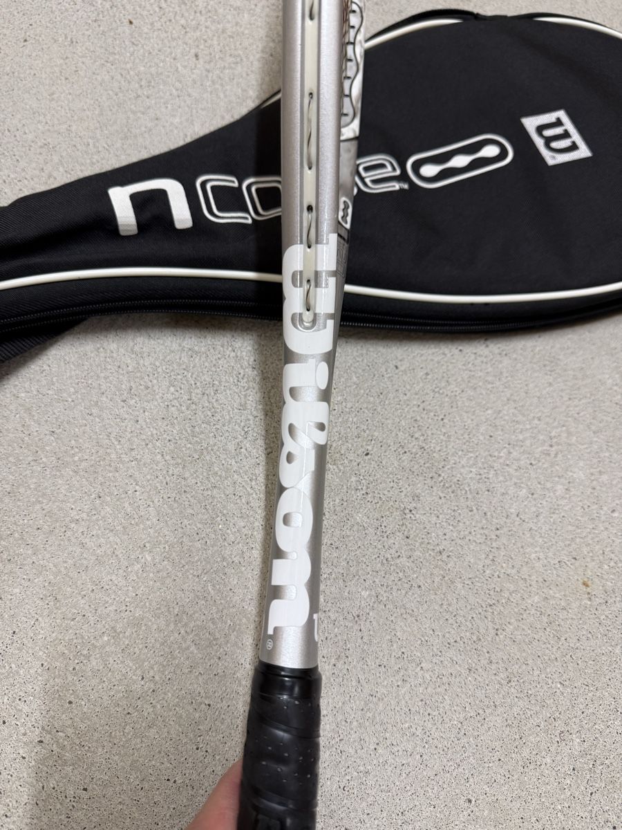 Wilson Racchette: Wilson nCode 120 Squashschläger mit Hülle gebraucht – Usato da Oberengstringen venduto da sigurros 1