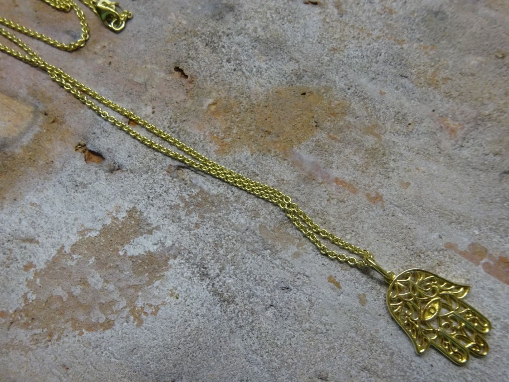Catenine: Hand von Fatima Kette – Usato da Esslingen venduto da FetteSchnecke 4