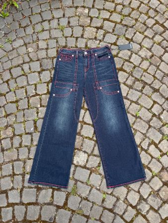 True Religion Carpenter Jeans Y2K Style, Size 28, New! 53