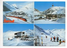 ANDERMATT Furka-Oberalp-Bahn Luftseilbahn Gemsstock Skilift