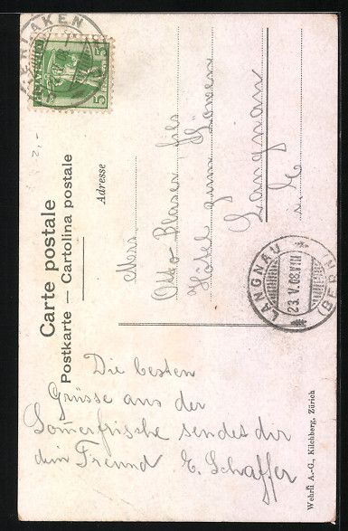 Cartoline postali: Bueb und Meidschi aus dem Berner Oberlan – Usato da Berlin venduto da bartko-reher 1