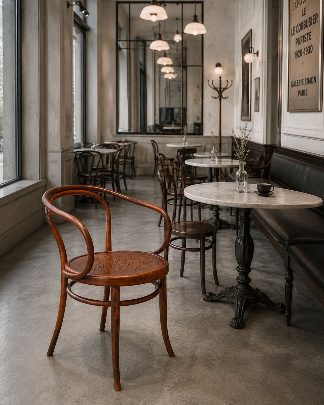 Sedie: CHAISE J&J KOHN – Usato da Moutier venduto da Vintage-signature 3