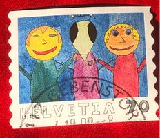 CH Briefmarken Vollstempel   