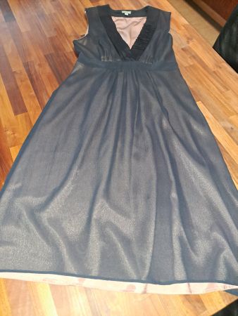 Sale 1 2 3 Seidenkleid Gr.36