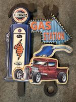 Gas station Tankstelle hot rod