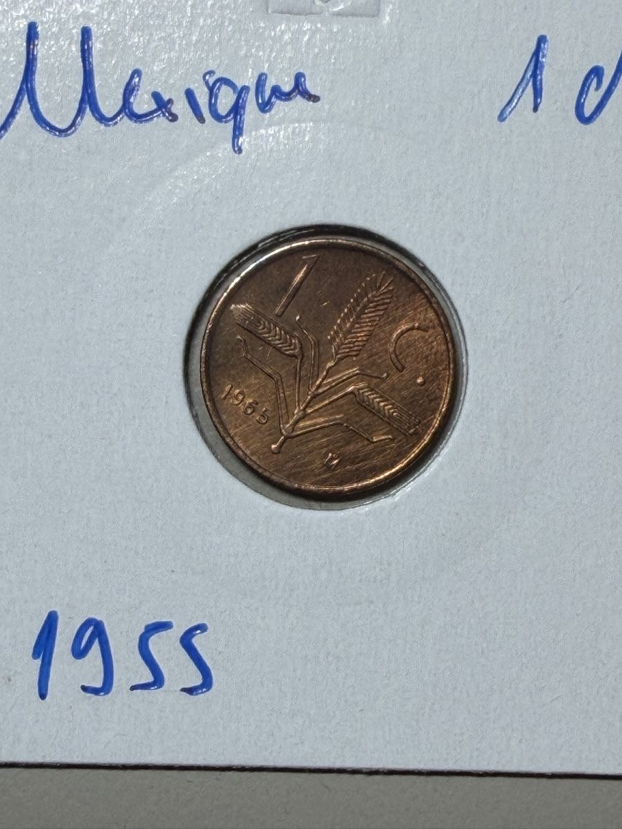 Toutes les monnaies: Mexique - 1 cent - 1955 – D'occasion à Payerne par Mike1682