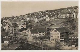 Karte Zürich (Burgwies -Kapfhalde 1939)