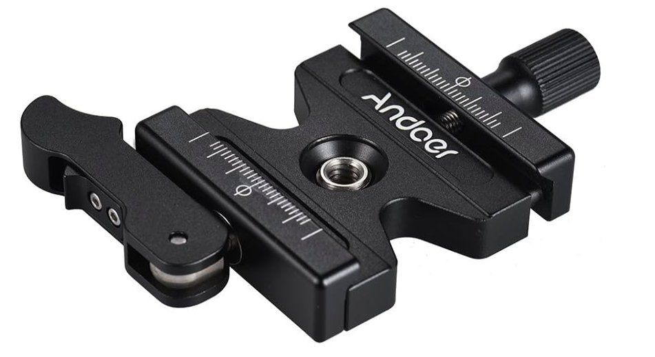 Kamera: Schnellspanner Quick Release Plate mit Einstellbarem Hebel – Neu und originalverpackt aus Châtelaine von topshop.switzerland