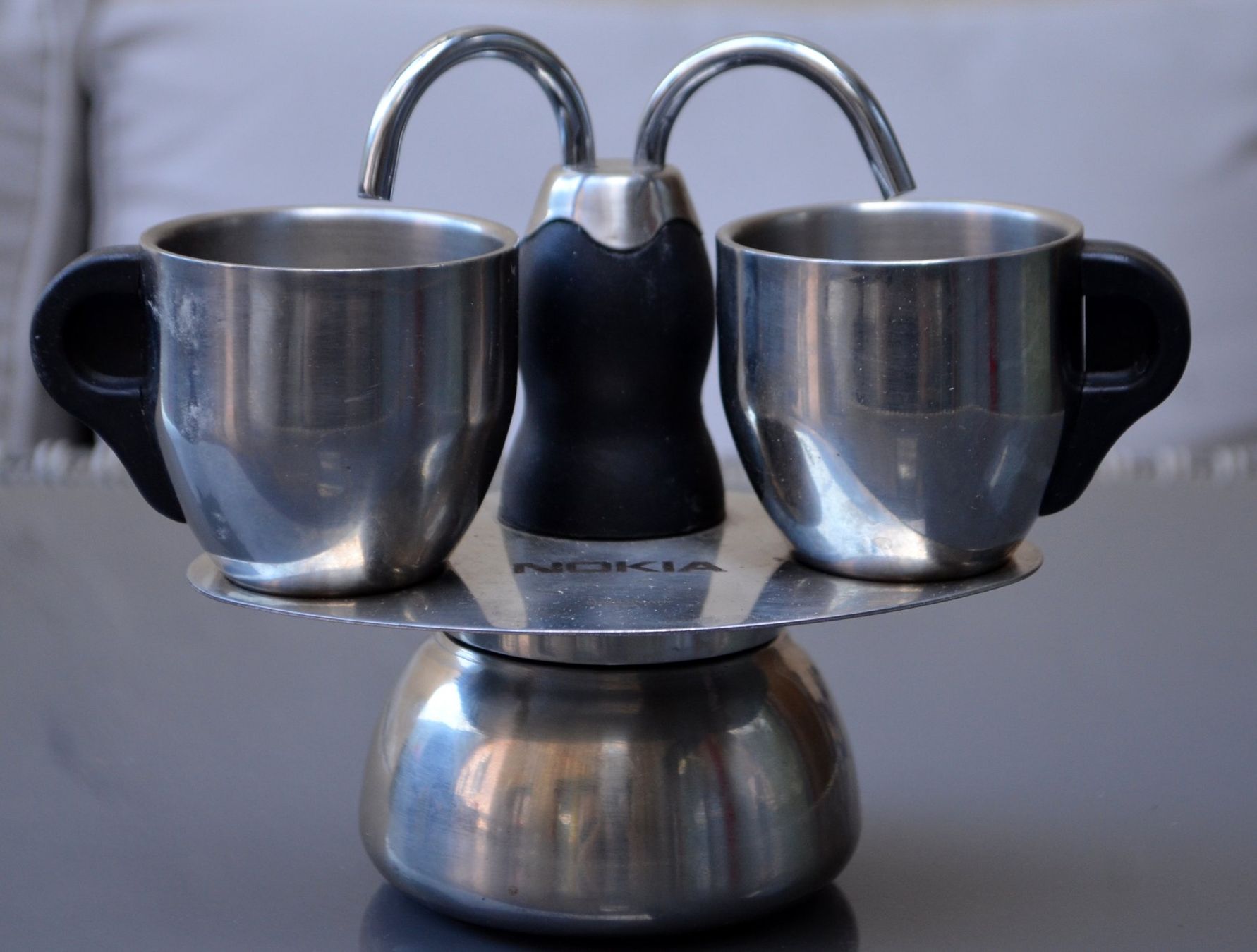 Kaffeemaschinen & Espressomaschinen: Marksman - Nokia Mini-Espressokocher / Mini cafetière – Gebraucht aus Collonges von arashee