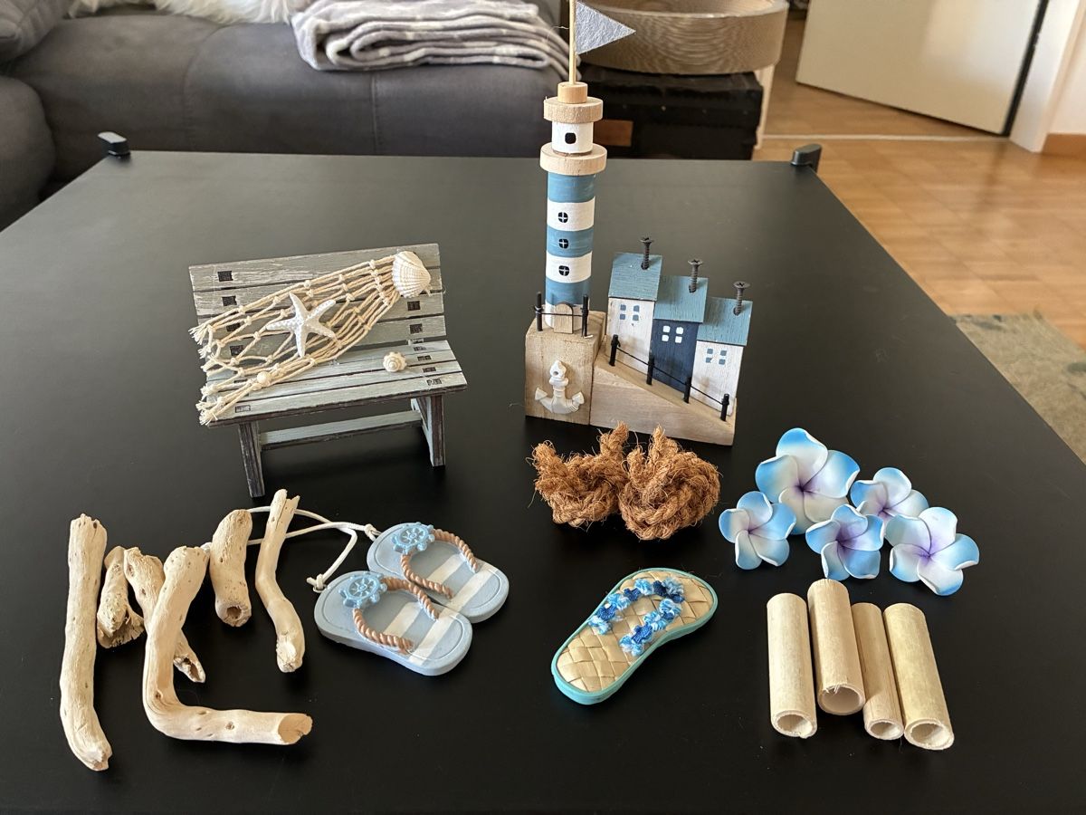 Tutte le decorazioni: Strand Dekoset – Nuovo (secondo la descrizione) da Arbon venduto da car_v2zm