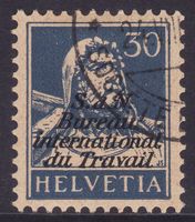 Dienstmarke BIT SBK-Nr. 17 (Tellbrustbild 1924-1928)