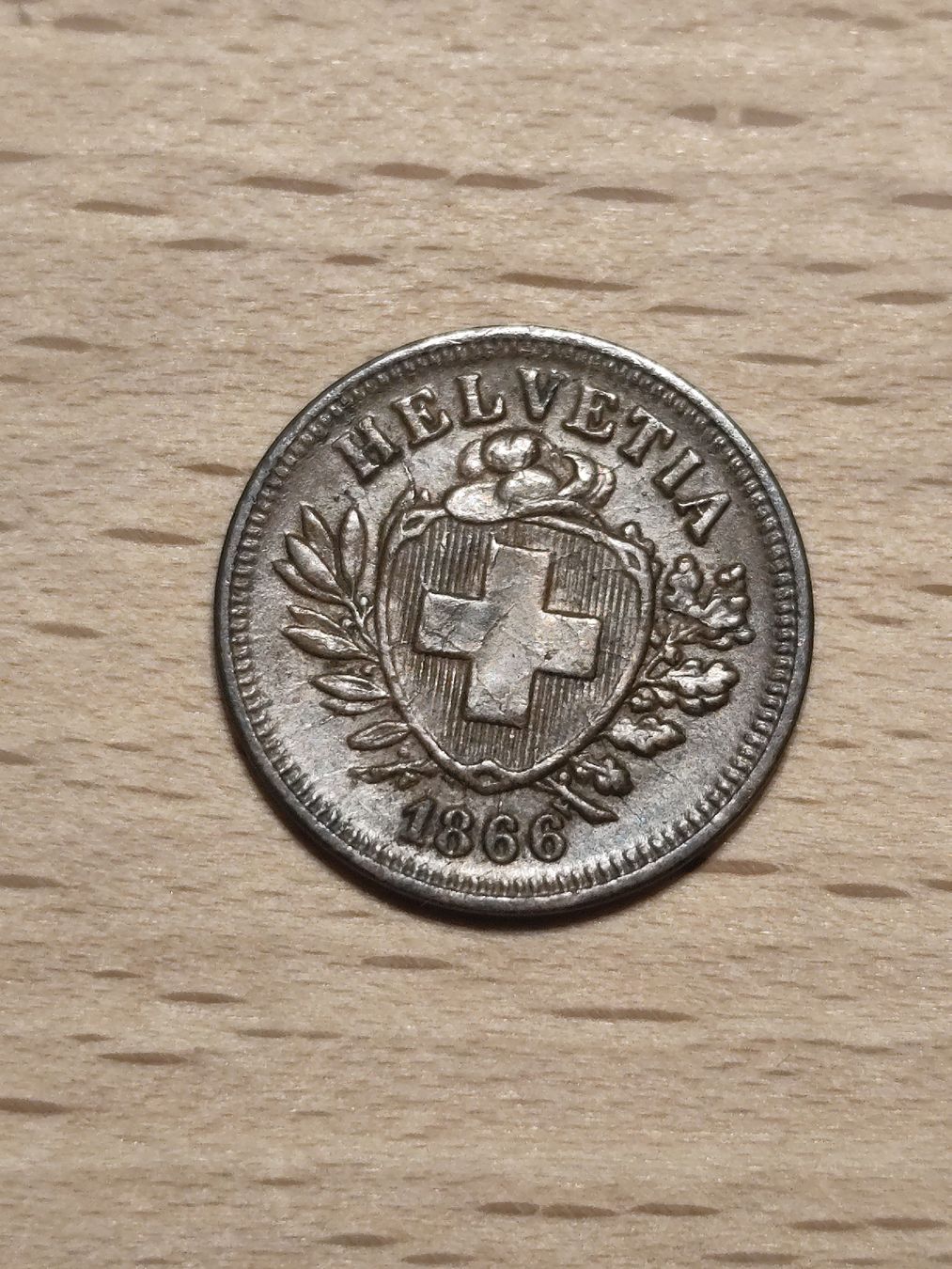 Tutti le monete: 1rappen 1866 – Usato da minusio venduto da Birraio