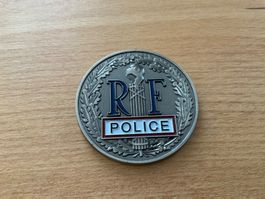 Französische Polizei Medaille / Abzeichen