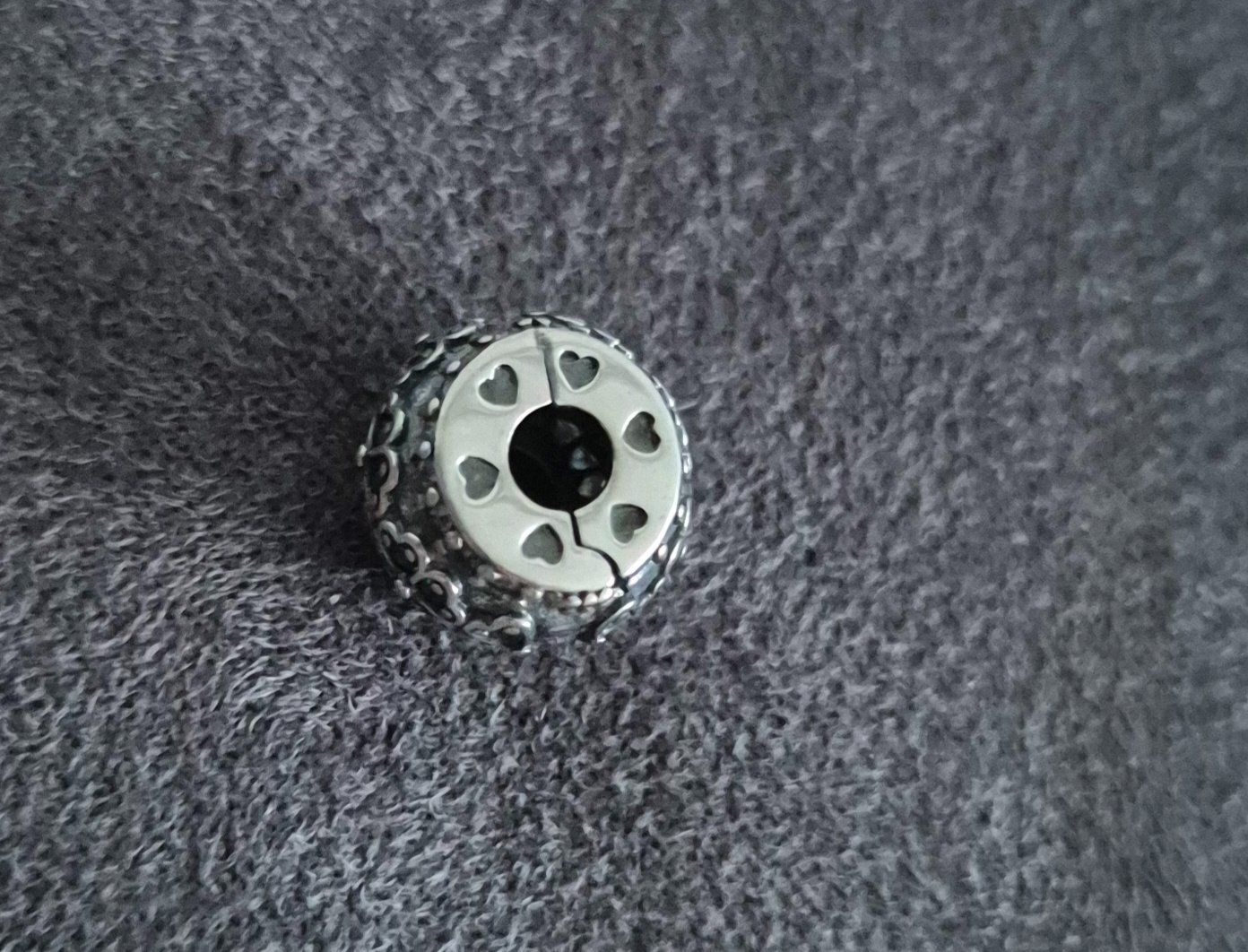 Ciondoli: Silber Charm Stopper Kleeblatt +Garantie – Nuovo (secondo la descrizione) da Rotkreuz venduto da Carbone_Bijou-Shop 3