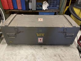 Tilley Scheinwerfer Schweizer Armee / Flutlicht /Antik 