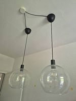 2x Lampe Glaskugel