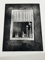 GRET EGLI RADIERUNG SIGNIERT NUMMERIERT  BLATTGRÖSSE 54X38CM