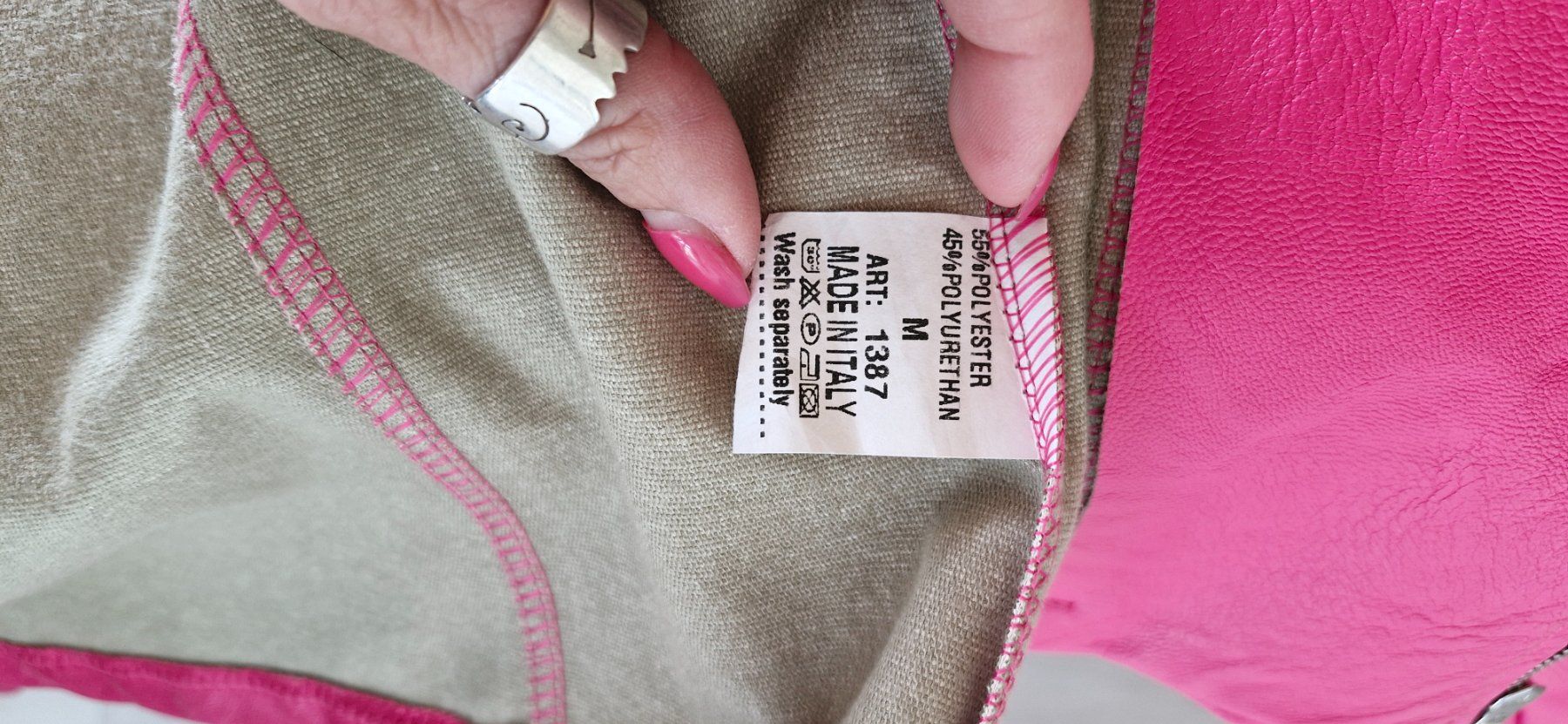 Jacken: Neue Pinke Jacke in Lederoptik – Neu (gemäss Beschreibung) aus Wyssachen von Soenne 4