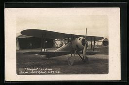Foto-AK Nieuport de chasse, Moteur rotat