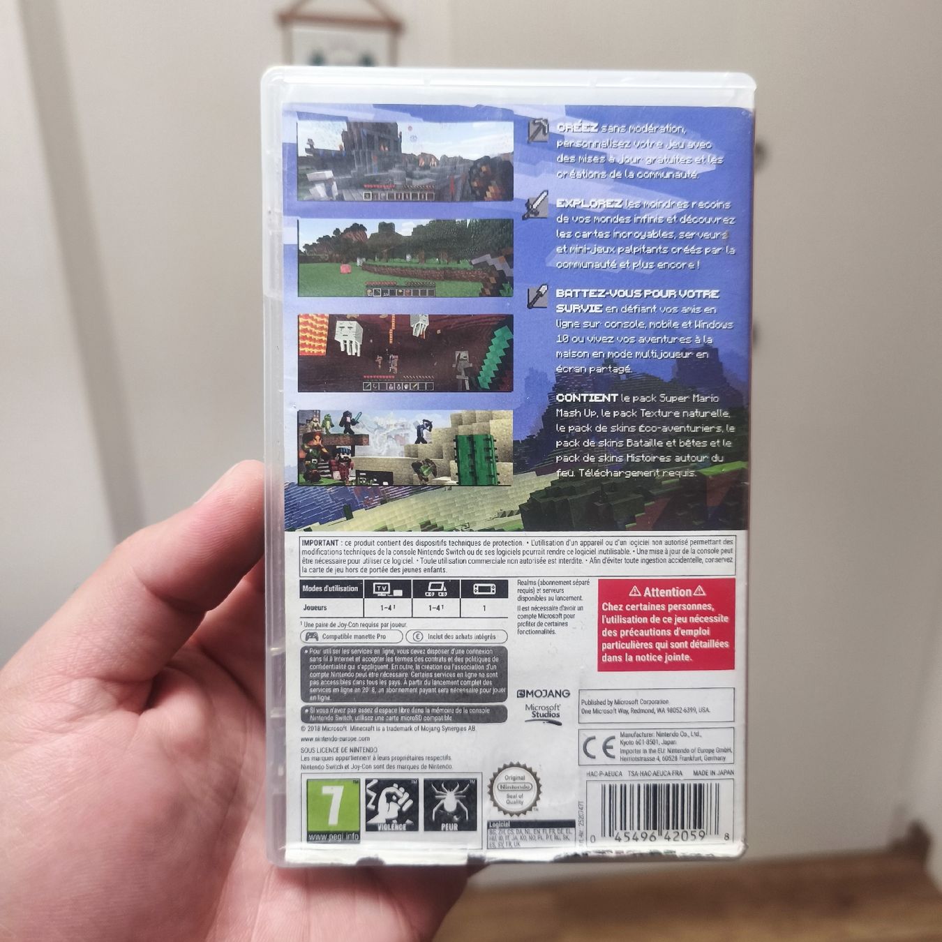 Spiele: ab1.- Minecraft- Nintendo Switch  – Gebraucht aus St-Maurice von Aran_Cash 1
