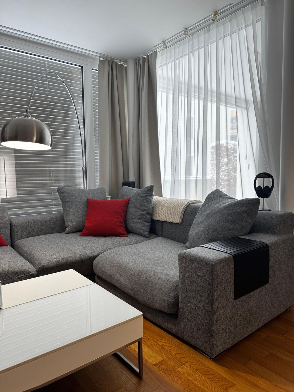 Sofas: Ecksofa "CLOUD", Stoff, perlgrau – Gebraucht aus Emmen von Kimutaku 1