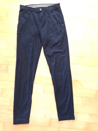 Chino-Hose Damen Gr.34 dunkelblau